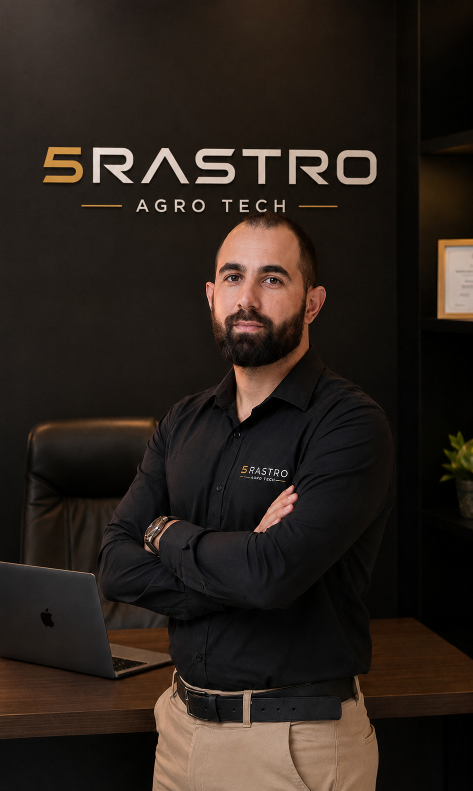 Victor Lúcio da Fonseca Caetano, engenheiro agrônomo e responsável técnico da 5RASTRO